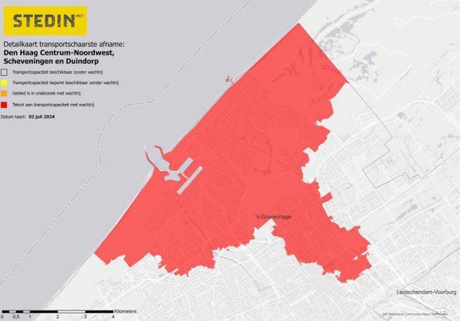 Netcongestie in Den Haag